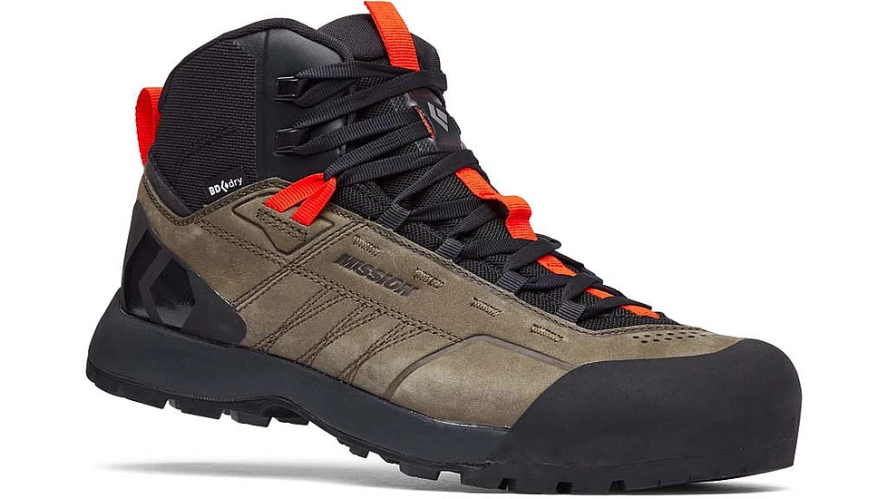 Black Diamond Missn Leather Mid WP Approach Shoes - Men's