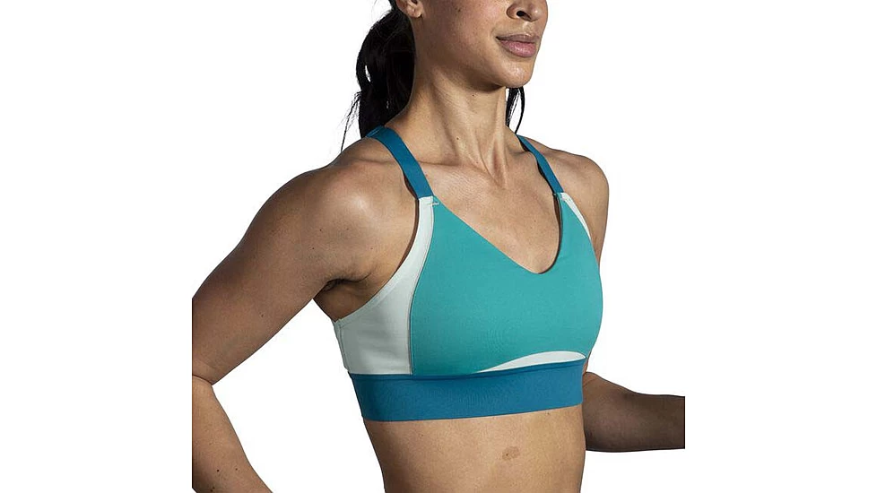 Brooks Drive Interlace Run Bra - Women's - Image 15