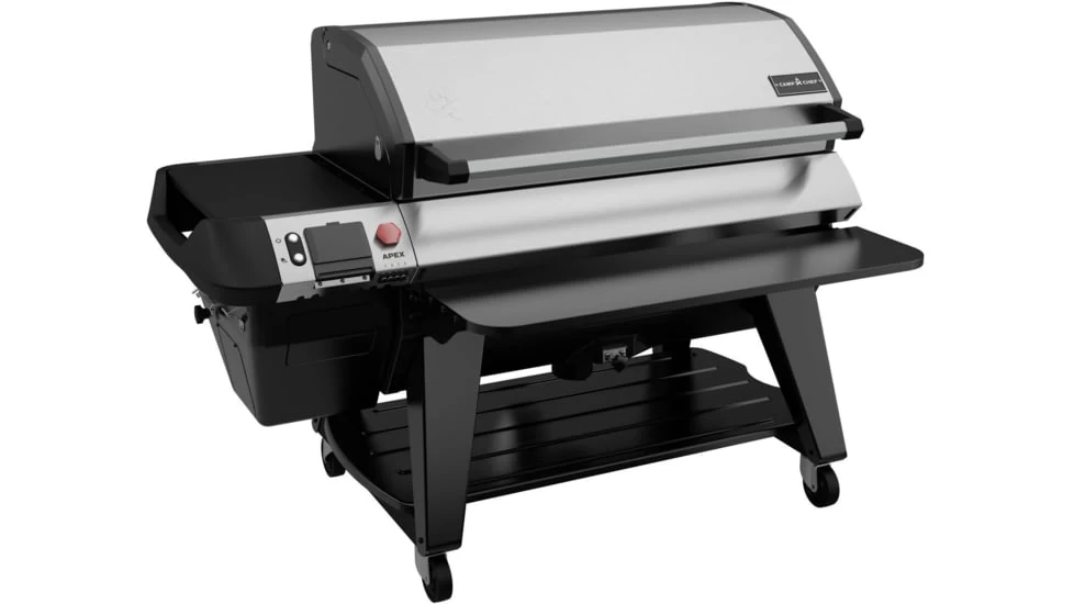 Camp Chef Apex Pellet Grill Folding Front Shelf - Image 4