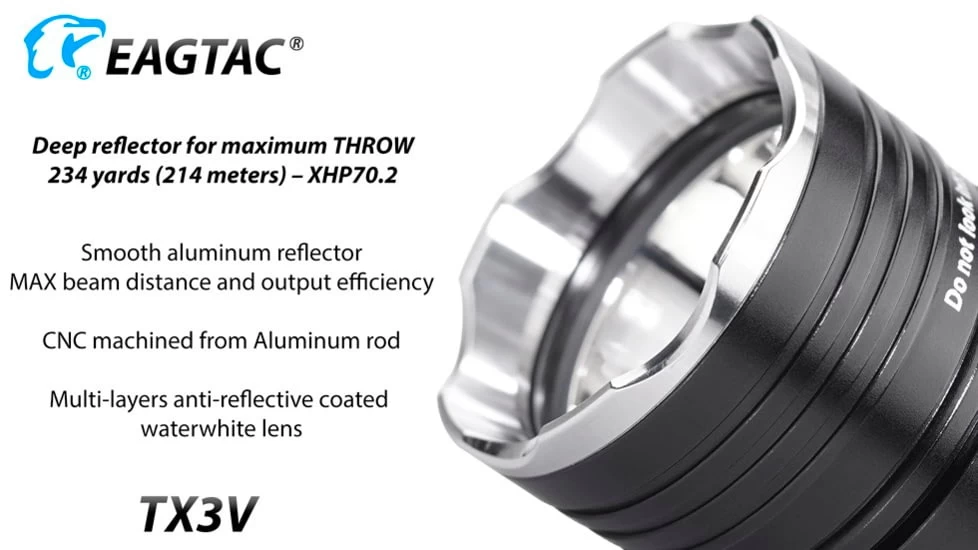 EAGTAC T Series TX3V Flashlight - Image 14