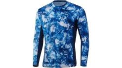 HUK Performance Fishing Icon X Mossy Oak Fracture L/S Shirt - Mens