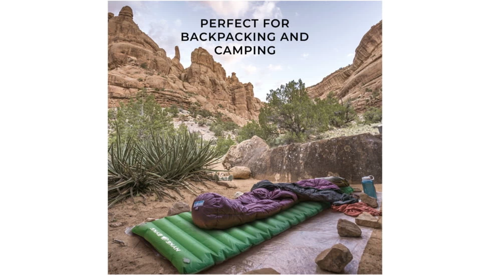 Hyke & Byke Standard Appalachian Inflatable Sleeping Pad W/ Micro-Adjustment Valve - Image 8