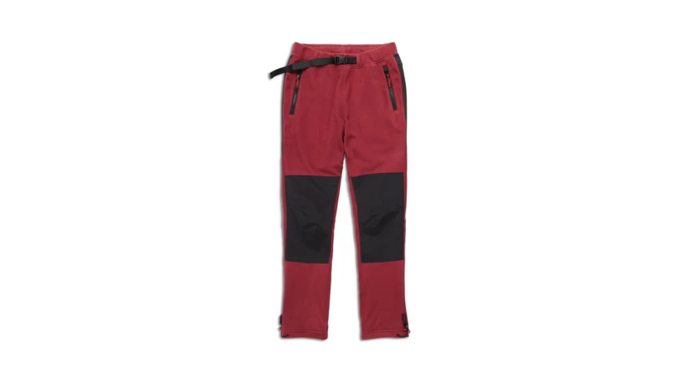Topo Designs Fleece Pants - Women's, Burgundy/Black