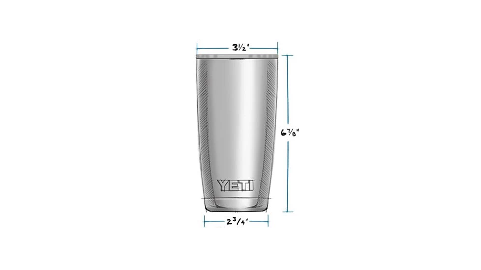 Yeti Rambler 20 Oz Tumbler With Magslider Lid - Image 5